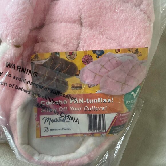 NWT Concha Slippers / Pantunflas (sz S/M) - Picture 3 of 4